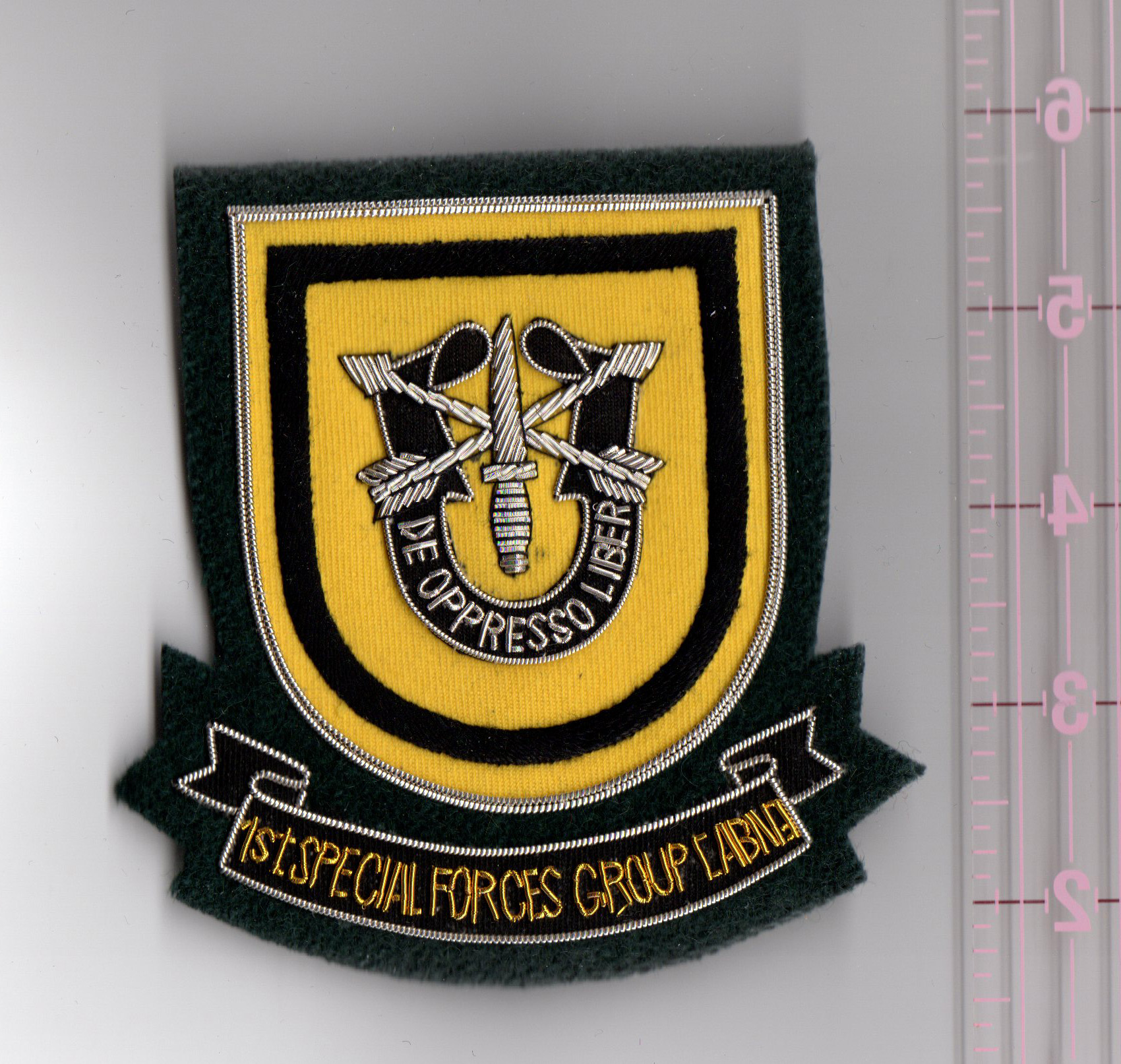 1st Group Special Forces Bullion Pocket Patch | North Bay ...