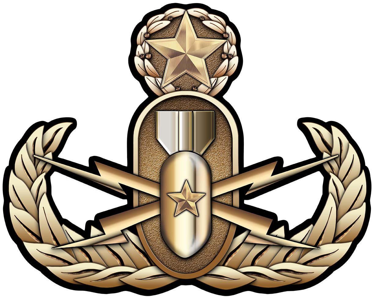 Navy Master Explosive Ordnance Disposal (EOD) Metal Sign 17 x 13 ...