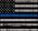 Law Enforcement LEO USA FLAG with Blue Line all metal Sign.