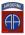 82nd Airborne Division 11 x 15" Metal Sign