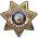 Las Vegas METROPOLITAN  (Officer) Badge All Metal Sign.  