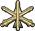 AIR DEFENSE ARTILLERY All Metal Sign  17 x 16"