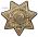 San Francisco Sheriff's Department Badge all Metal Sign with your Badge Number a